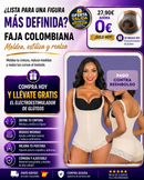 Faja Colombiana Cachetero Alta Compresión - Formora™