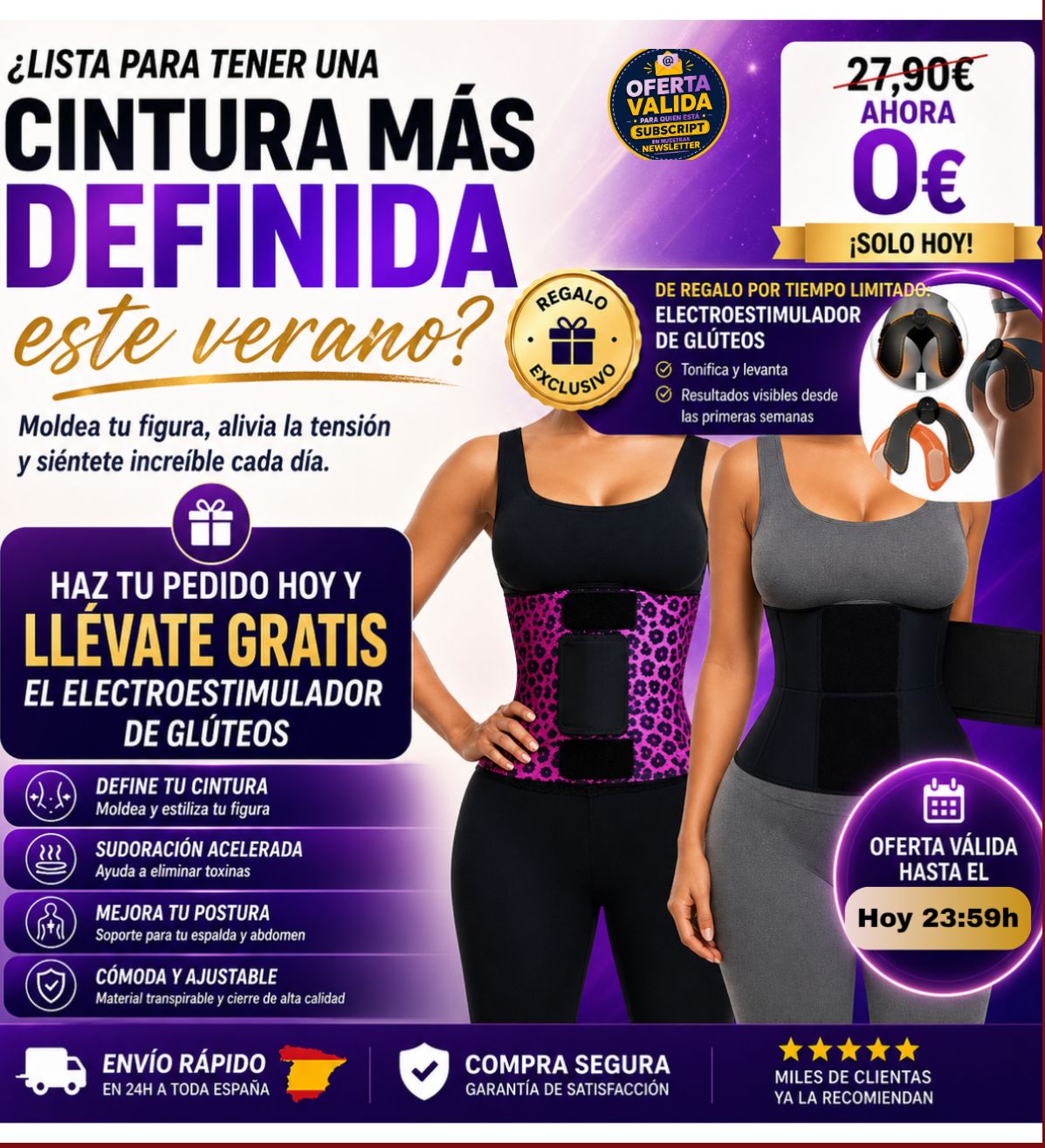 Faja Cinturón Reductor FormoFit